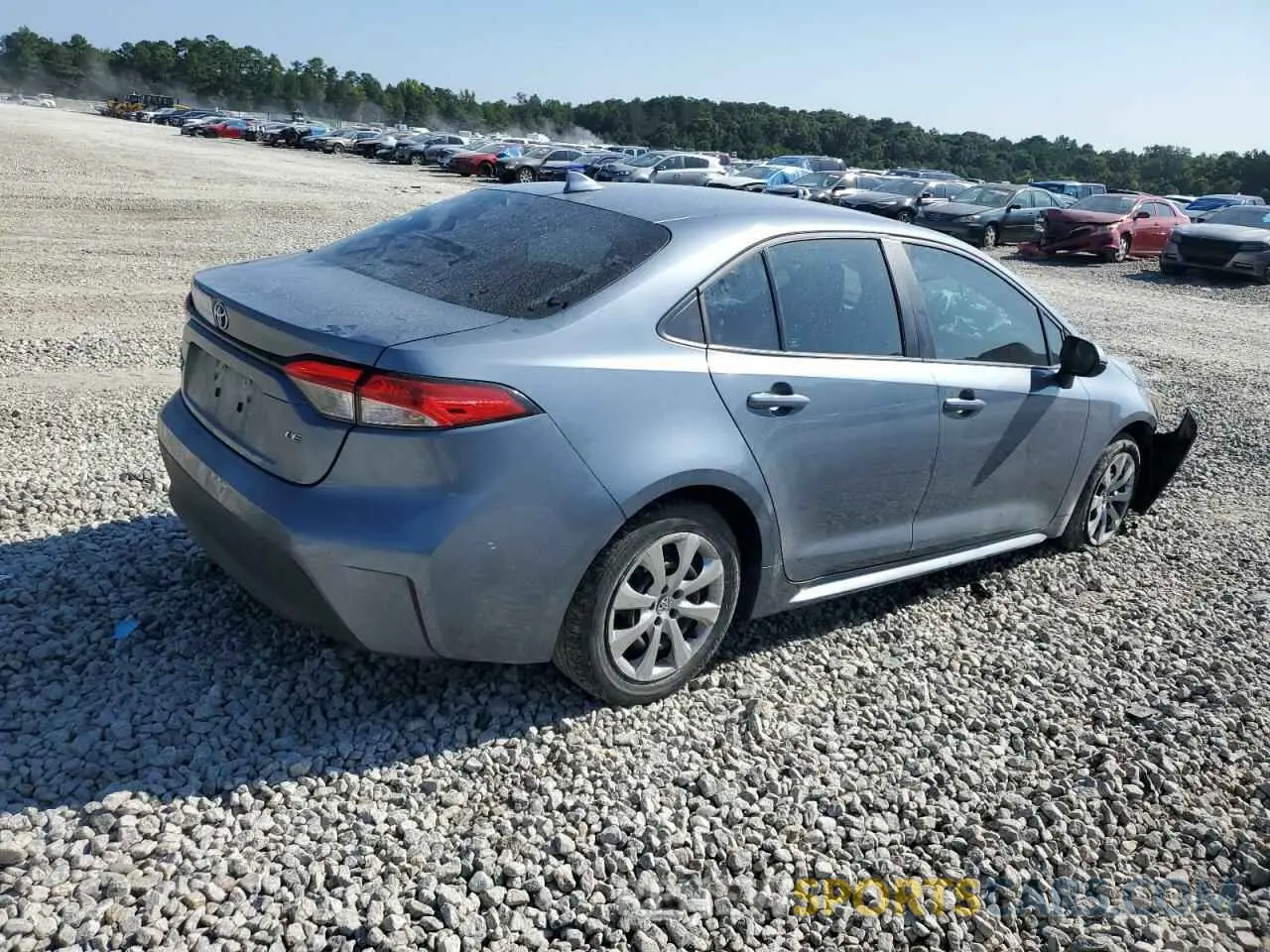 3 Photograph of a damaged car 5YFB4MDEXPP031038 TOYOTA COROLLA 2023