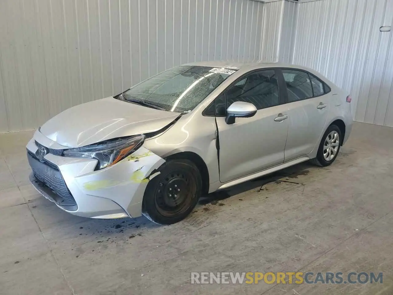 1 Photograph of a damaged car 5YFB4MDEXPP033968 TOYOTA COROLLA 2023