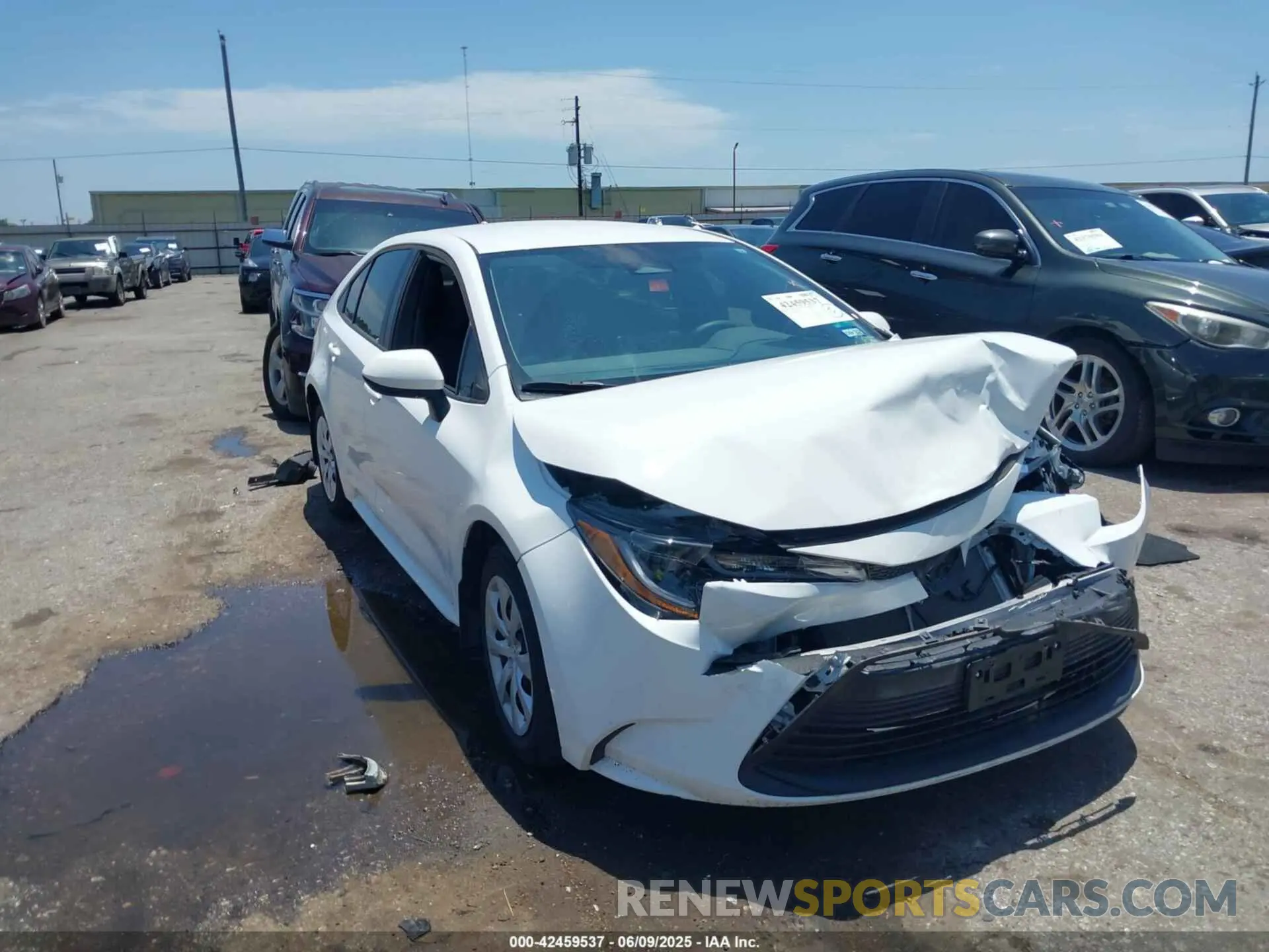 1 Photograph of a damaged car 5YFB4MDEXPP040354 TOYOTA COROLLA 2023