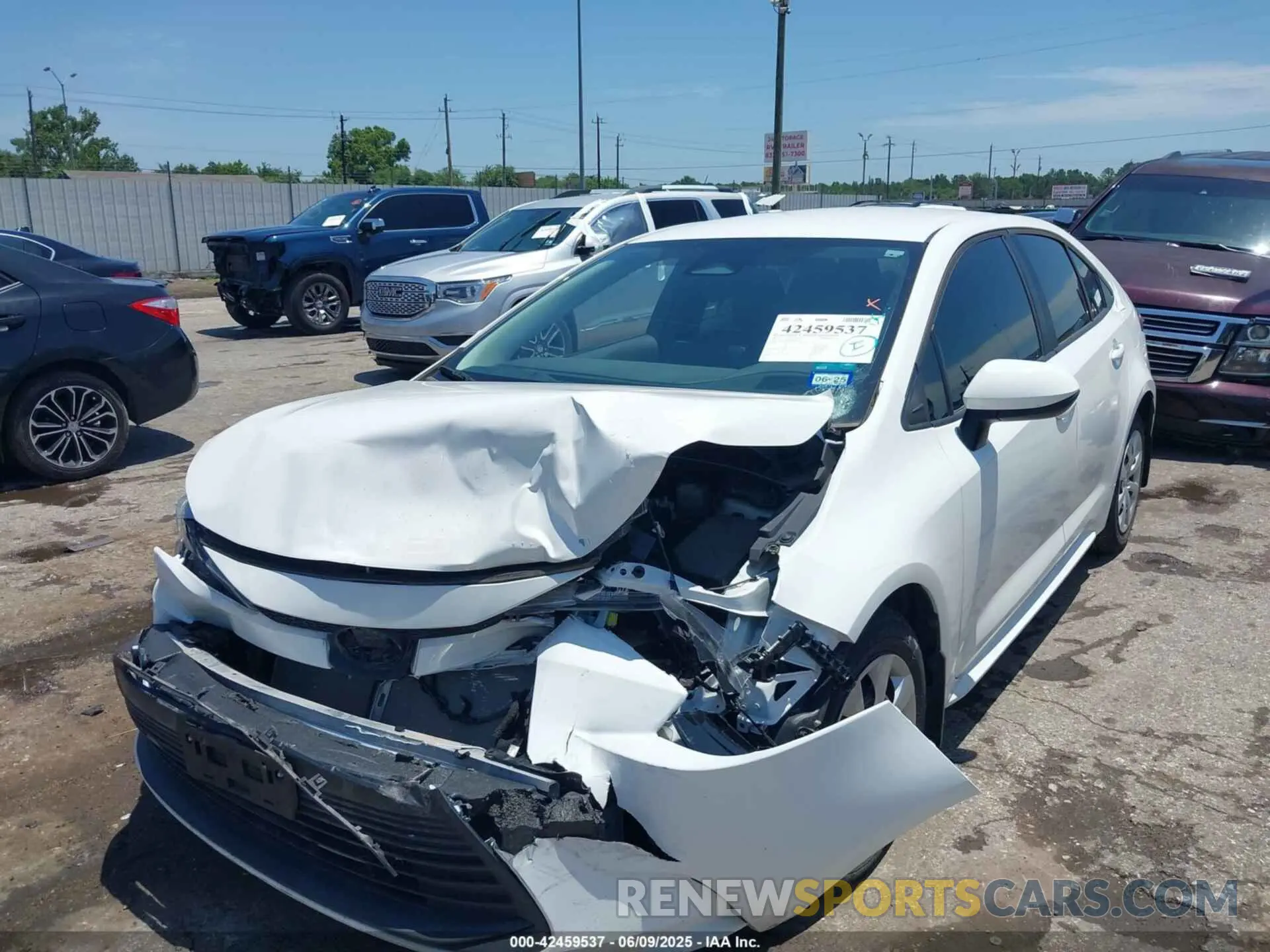 2 Photograph of a damaged car 5YFB4MDEXPP040354 TOYOTA COROLLA 2023