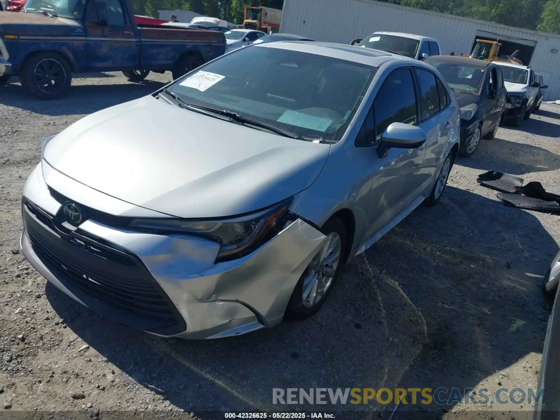 2 Photograph of a damaged car 5YFB4MDEXPP045991 TOYOTA COROLLA 2023