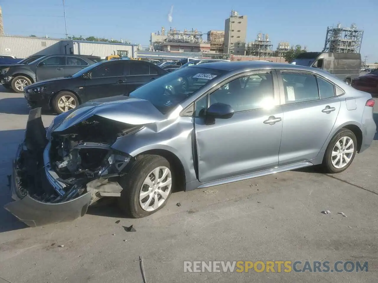 1 Photograph of a damaged car 5YFB4MDEXPP046851 TOYOTA COROLLA 2023