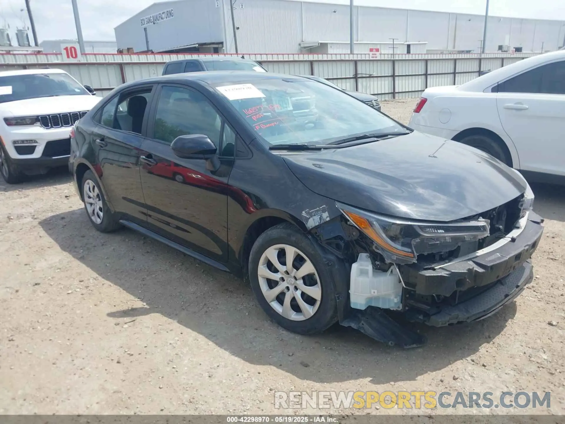 1 Photograph of a damaged car 5YFB4MDEXPP057199 TOYOTA COROLLA 2023