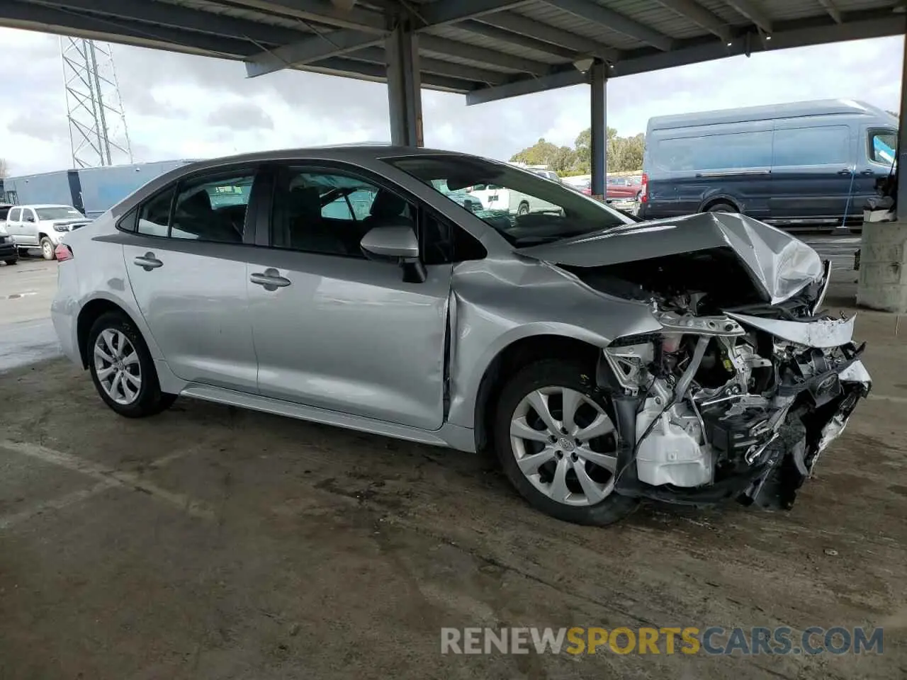 4 Photograph of a damaged car 5YFB4MDEXPP058269 TOYOTA COROLLA 2023