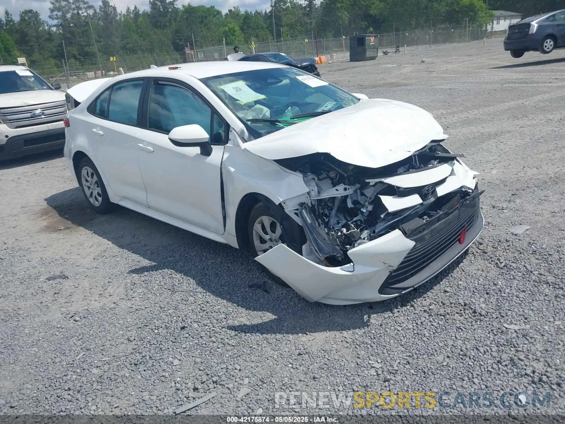 1 Photograph of a damaged car 5YFB4MDEXPP061477 TOYOTA COROLLA 2023