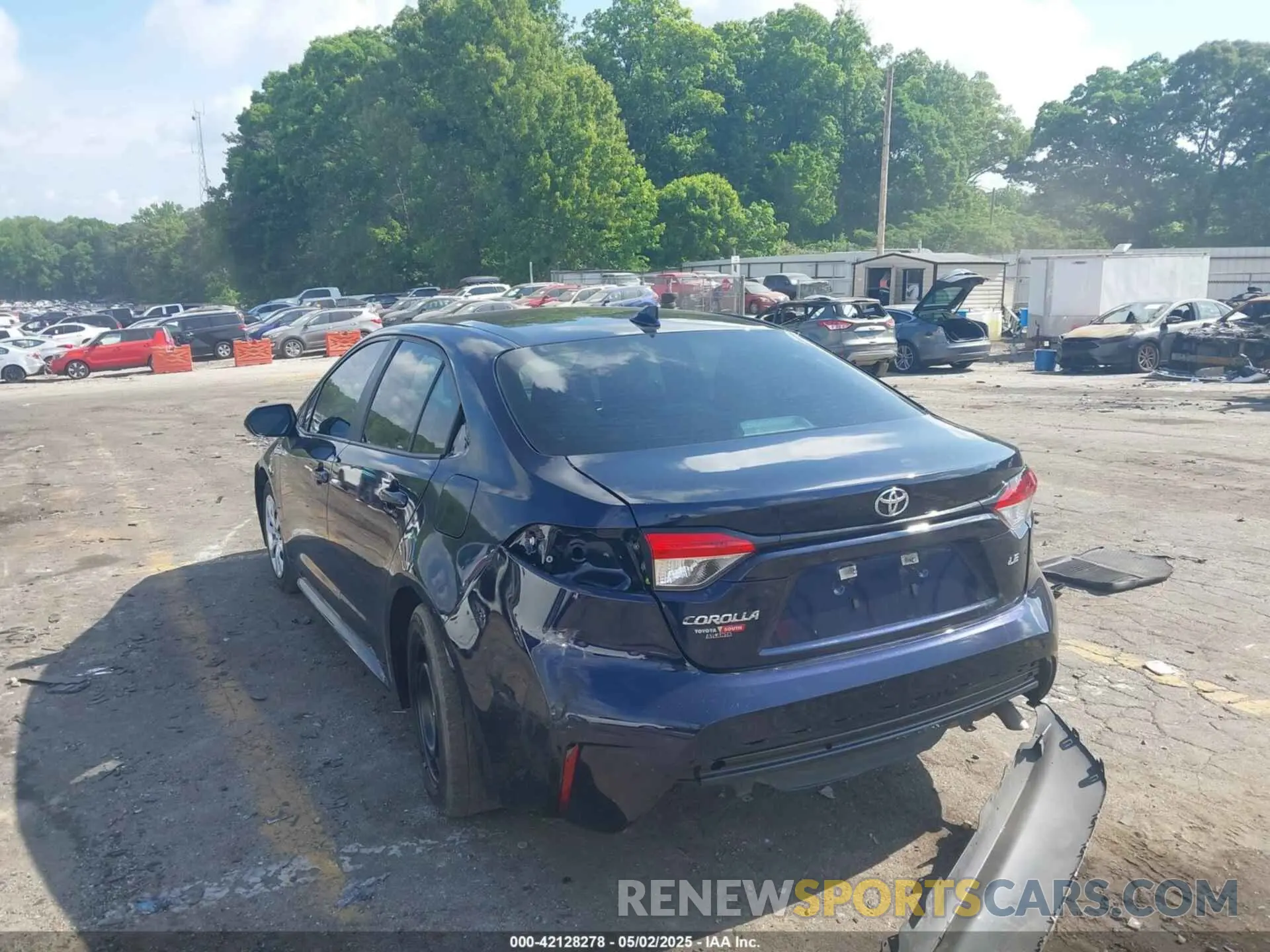 3 Photograph of a damaged car 5YFB4MDEXPP063973 TOYOTA COROLLA 2023