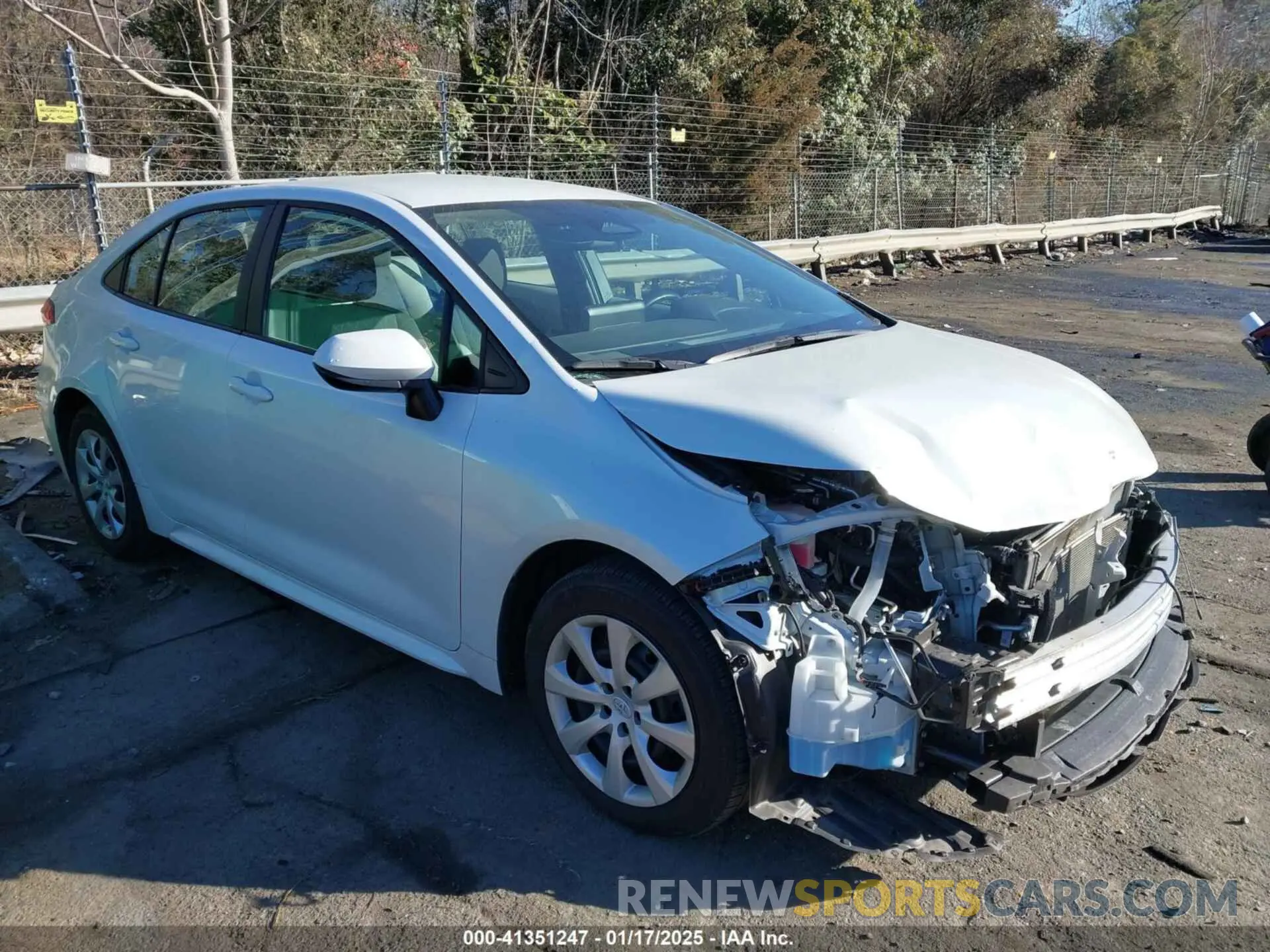 1 Photograph of a damaged car 5YFB4MDEXPP064508 TOYOTA COROLLA 2023