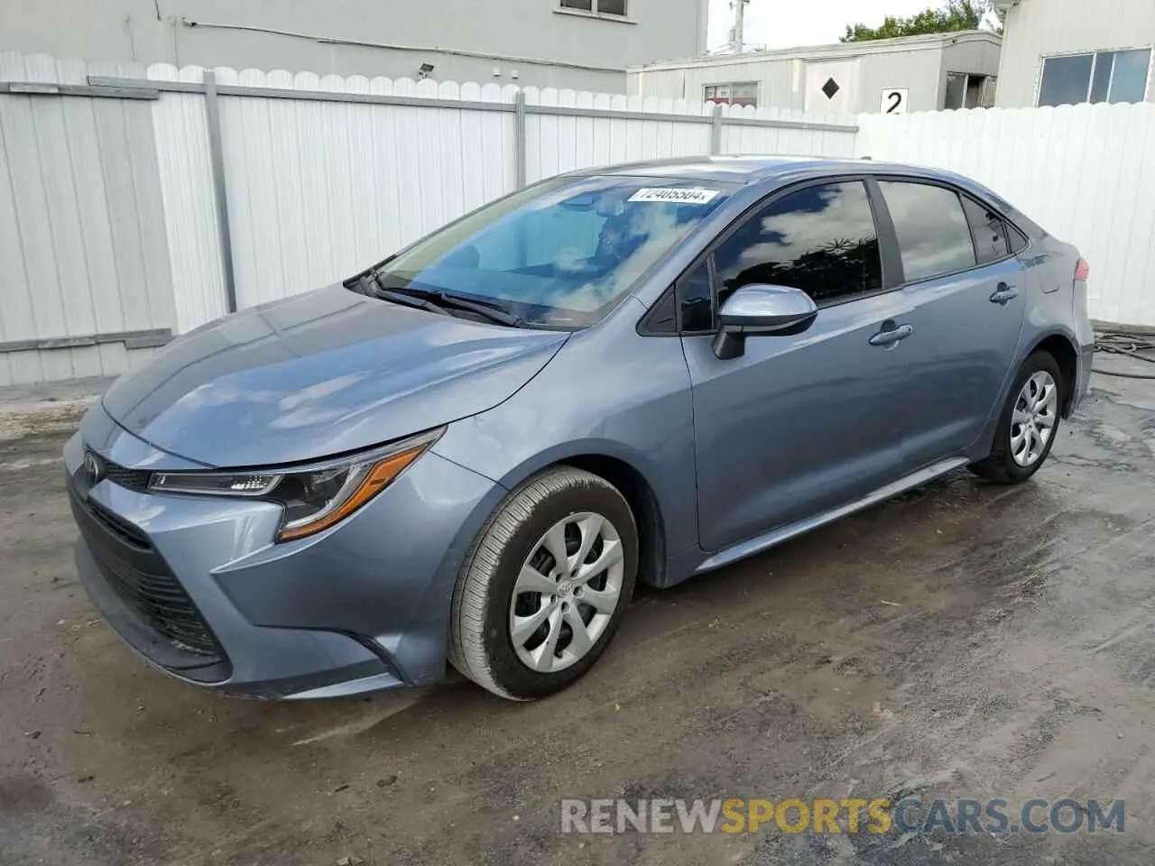 1 Photograph of a damaged car 5YFB4MDEXPP067277 TOYOTA COROLLA 2023