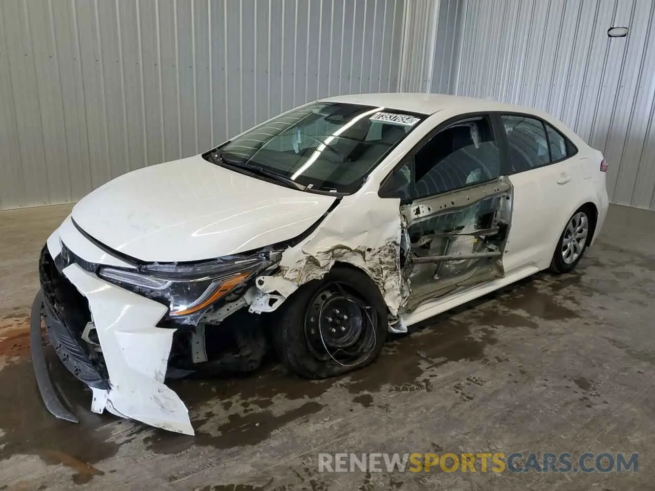 1 Photograph of a damaged car 5YFB4MDEXPP068249 TOYOTA COROLLA 2023