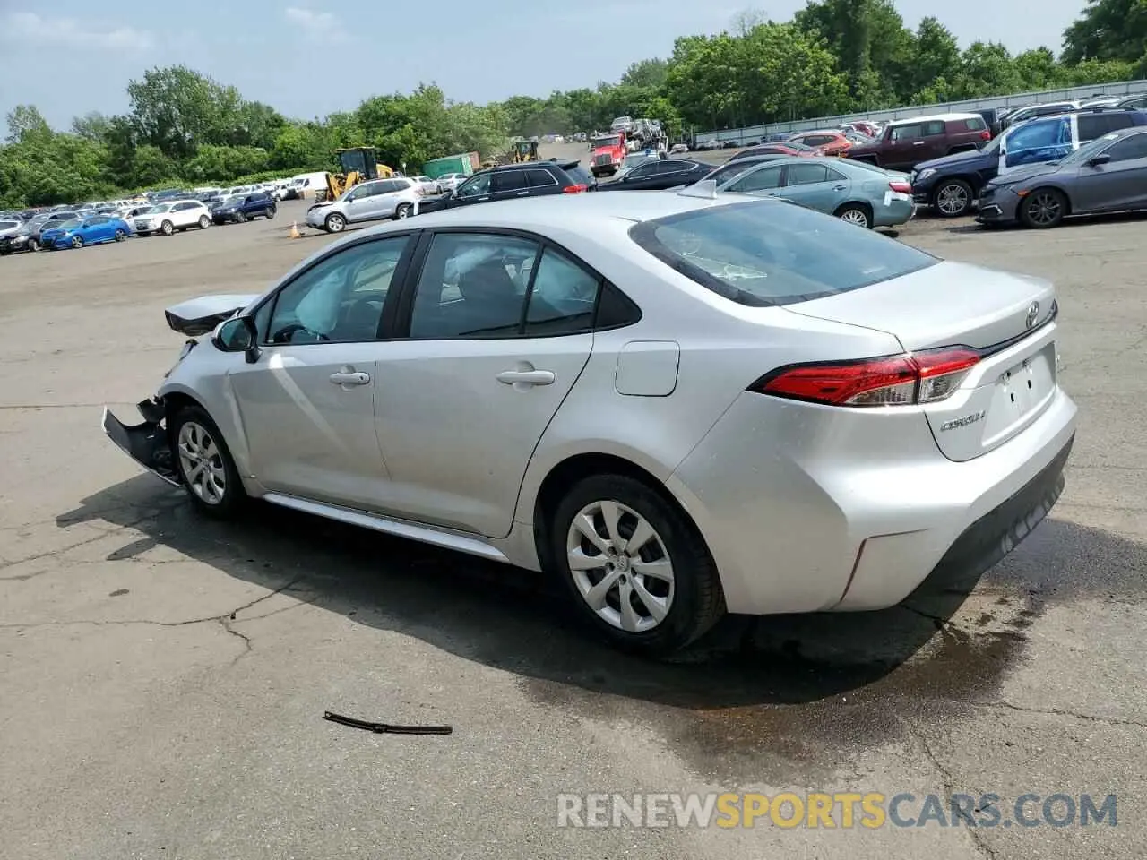 2 Photograph of a damaged car 5YFB4MDEXPP070003 TOYOTA COROLLA 2023