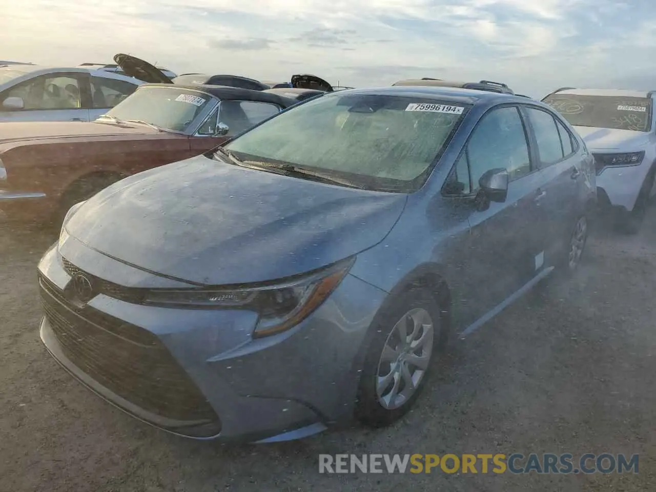 1 Photograph of a damaged car 5YFB4MDEXPP075833 TOYOTA COROLLA 2023