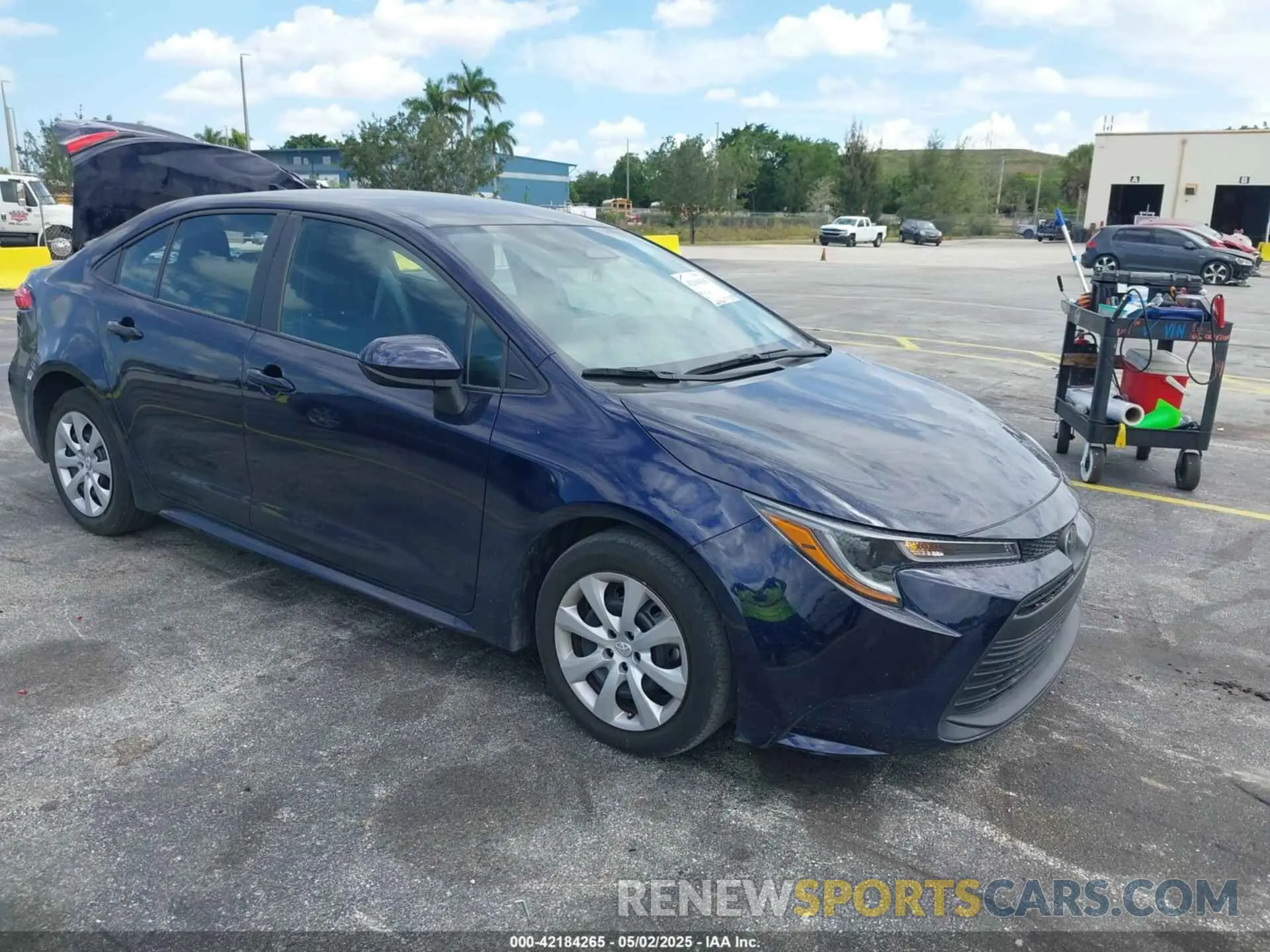 1 Photograph of a damaged car 5YFB4MDEXPP077212 TOYOTA COROLLA 2023