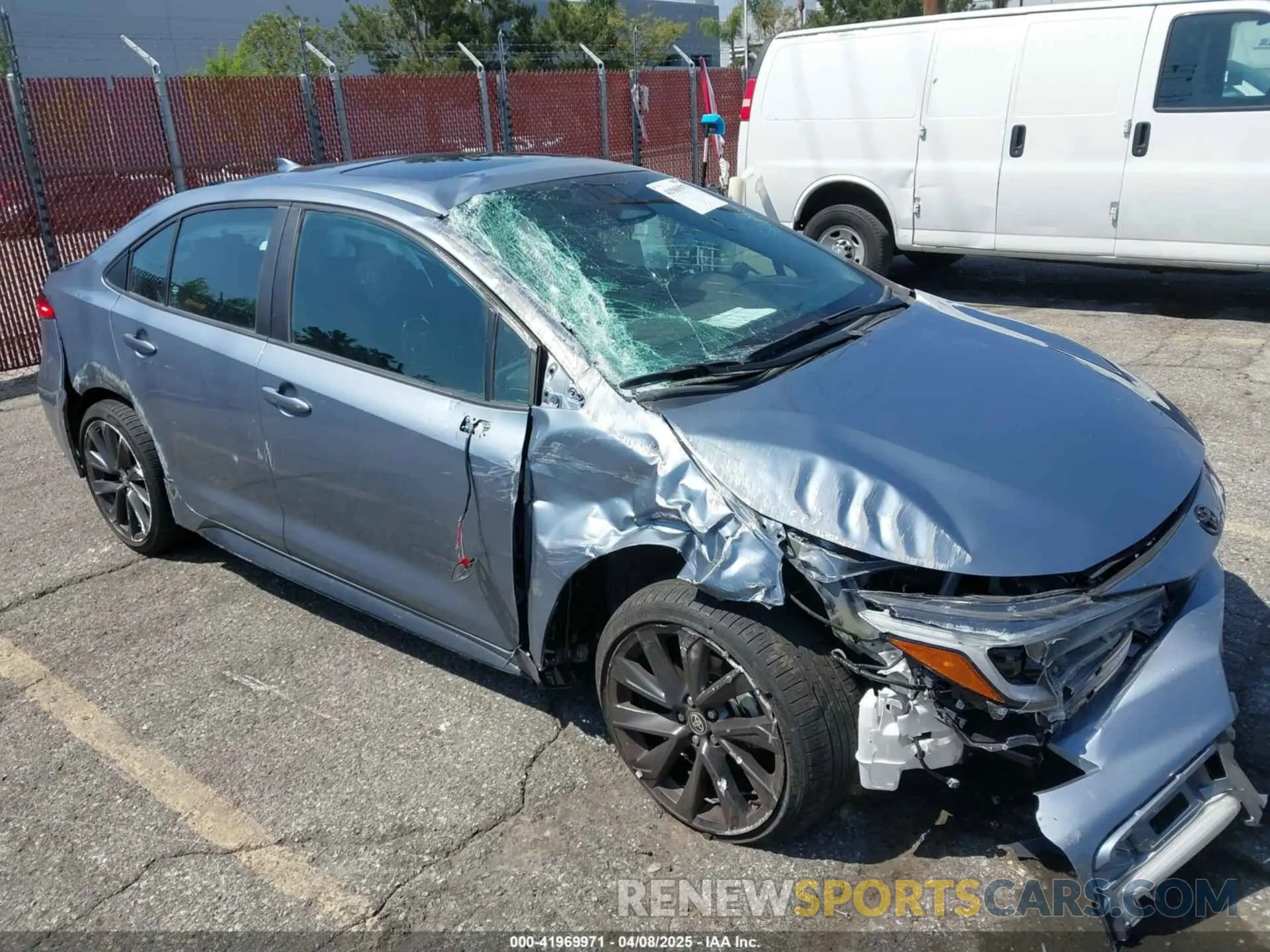 1 Photograph of a damaged car 5YFP4MCE0PP153818 TOYOTA COROLLA 2023