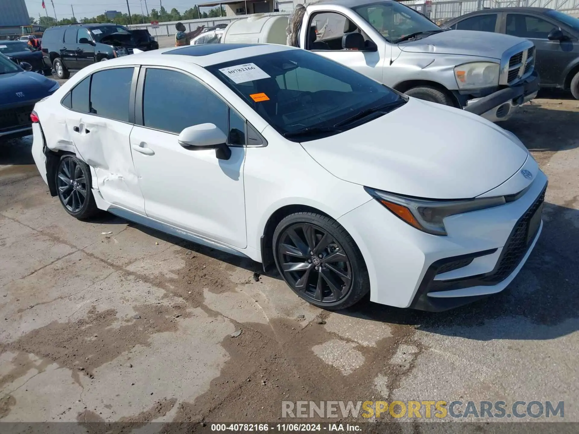 1 Photograph of a damaged car 5YFP4MCE1PP144948 TOYOTA COROLLA 2023
