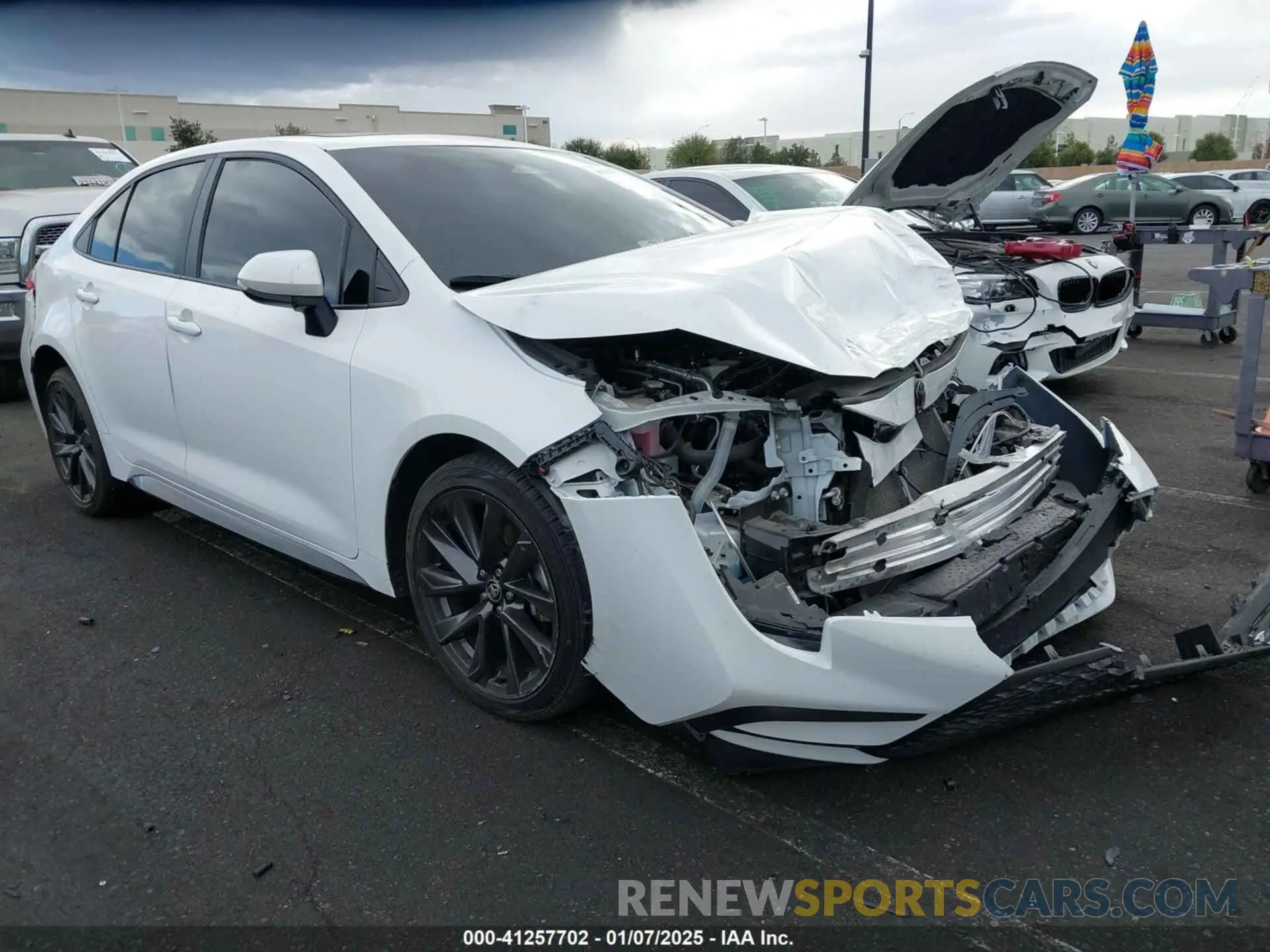 1 Photograph of a damaged car 5YFP4MCE1PP165945 TOYOTA COROLLA 2023