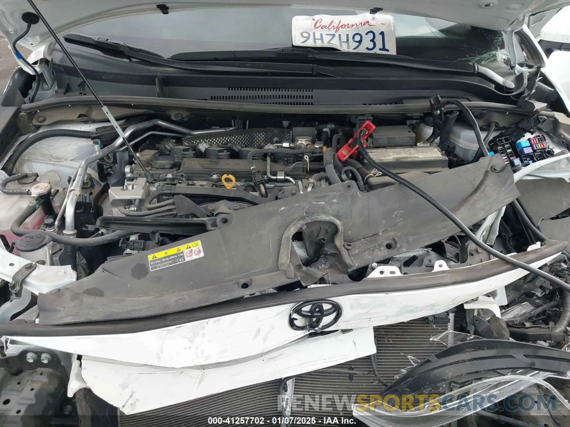 10 Photograph of a damaged car 5YFP4MCE1PP165945 TOYOTA COROLLA 2023