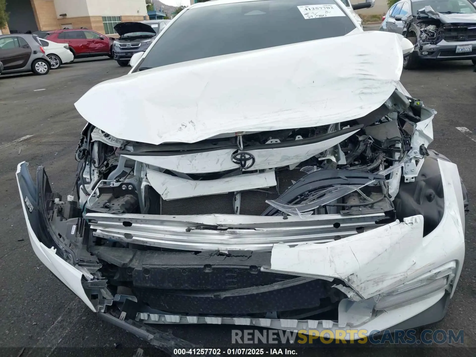 12 Photograph of a damaged car 5YFP4MCE1PP165945 TOYOTA COROLLA 2023