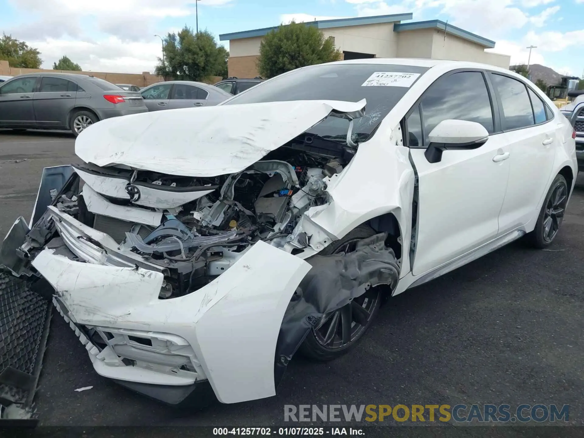 2 Photograph of a damaged car 5YFP4MCE1PP165945 TOYOTA COROLLA 2023