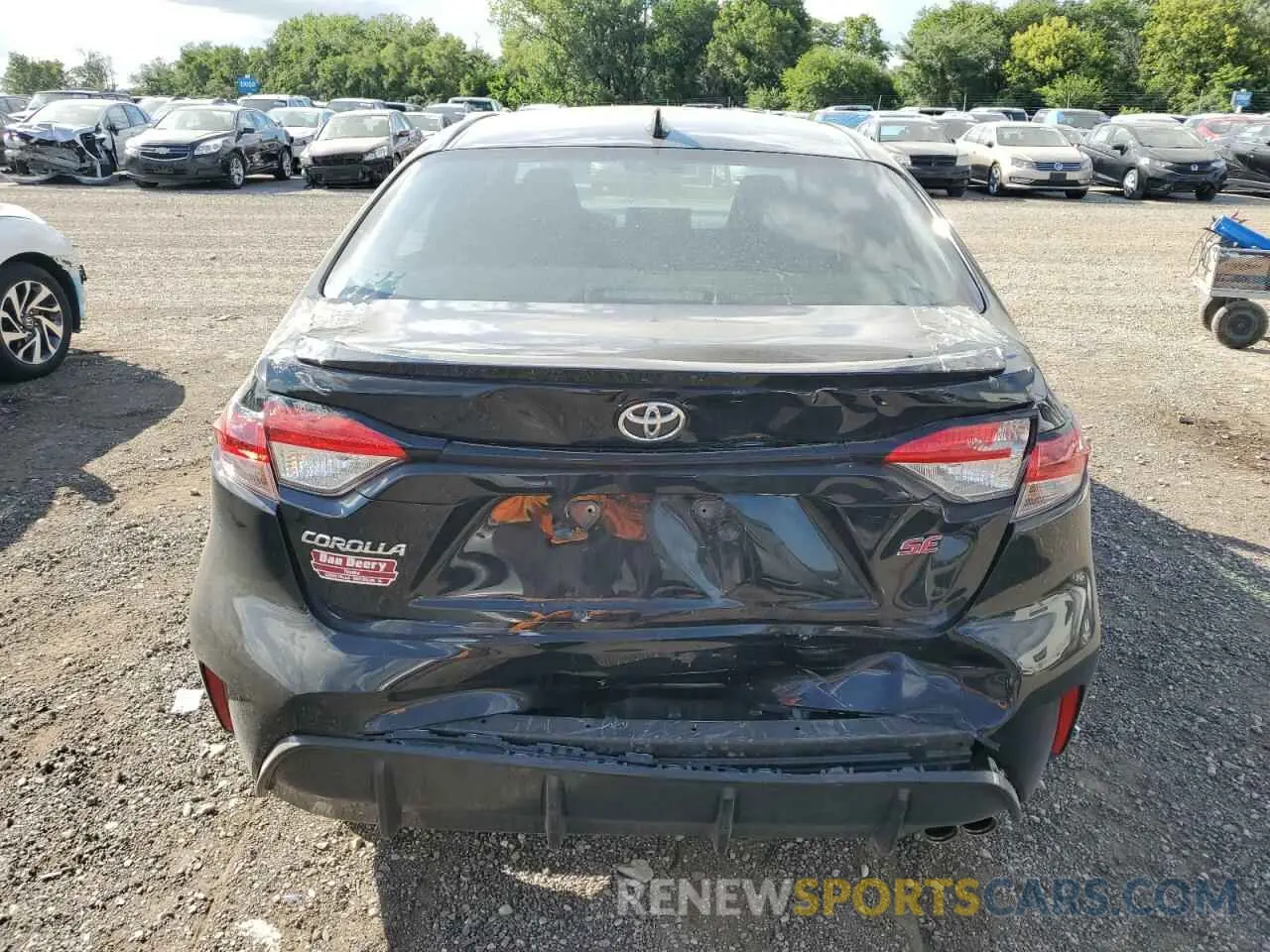 6 Photograph of a damaged car 5YFP4MCE3PP146734 TOYOTA COROLLA 2023