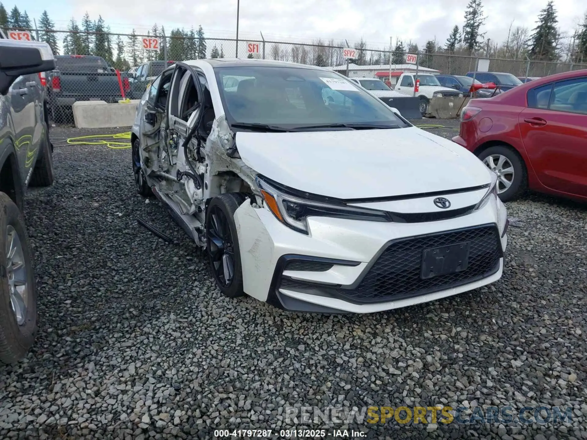 1 Photograph of a damaged car 5YFP4MCE4PP164854 TOYOTA COROLLA 2023