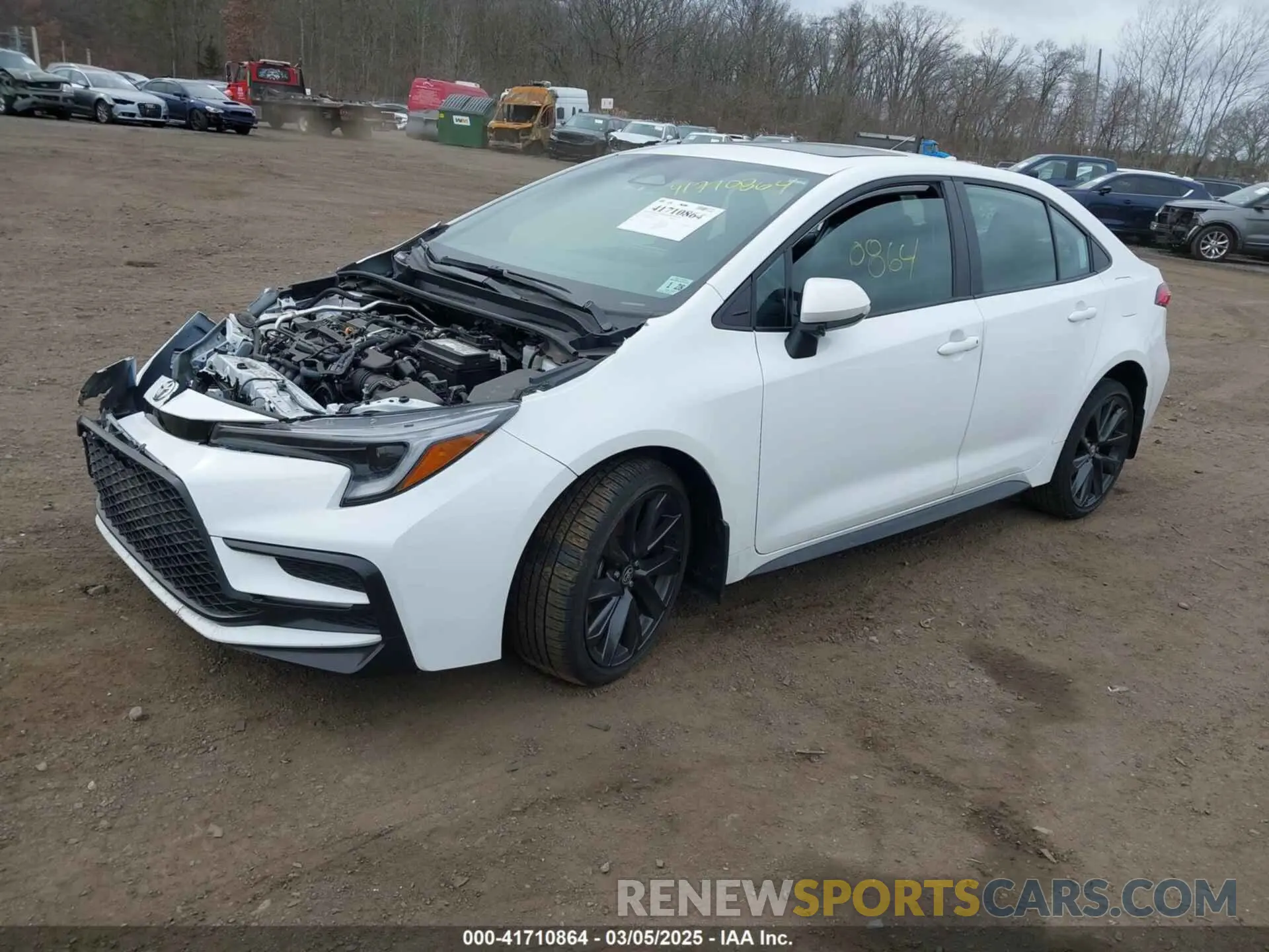 2 Photograph of a damaged car 5YFP4MCE5PP141325 TOYOTA COROLLA 2023