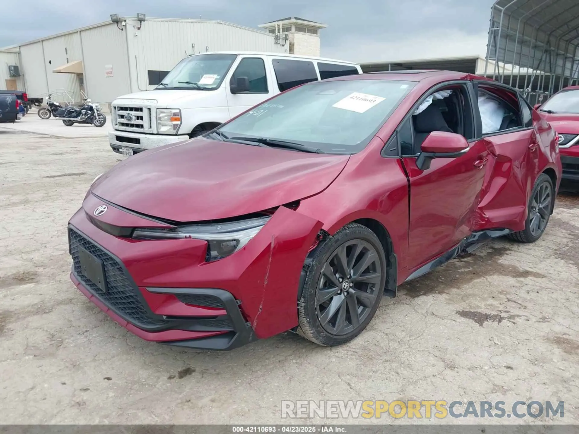 2 Photograph of a damaged car 5YFP4MCE7PP143562 TOYOTA COROLLA 2023