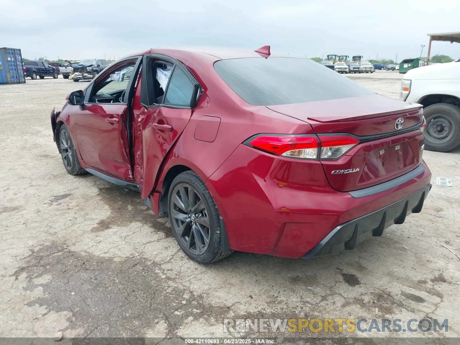 3 Photograph of a damaged car 5YFP4MCE7PP143562 TOYOTA COROLLA 2023