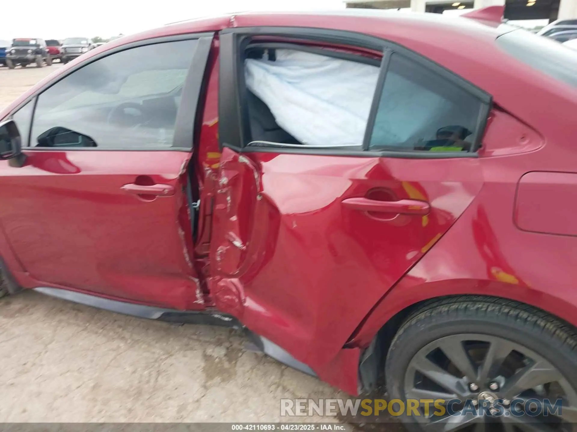 6 Photograph of a damaged car 5YFP4MCE7PP143562 TOYOTA COROLLA 2023