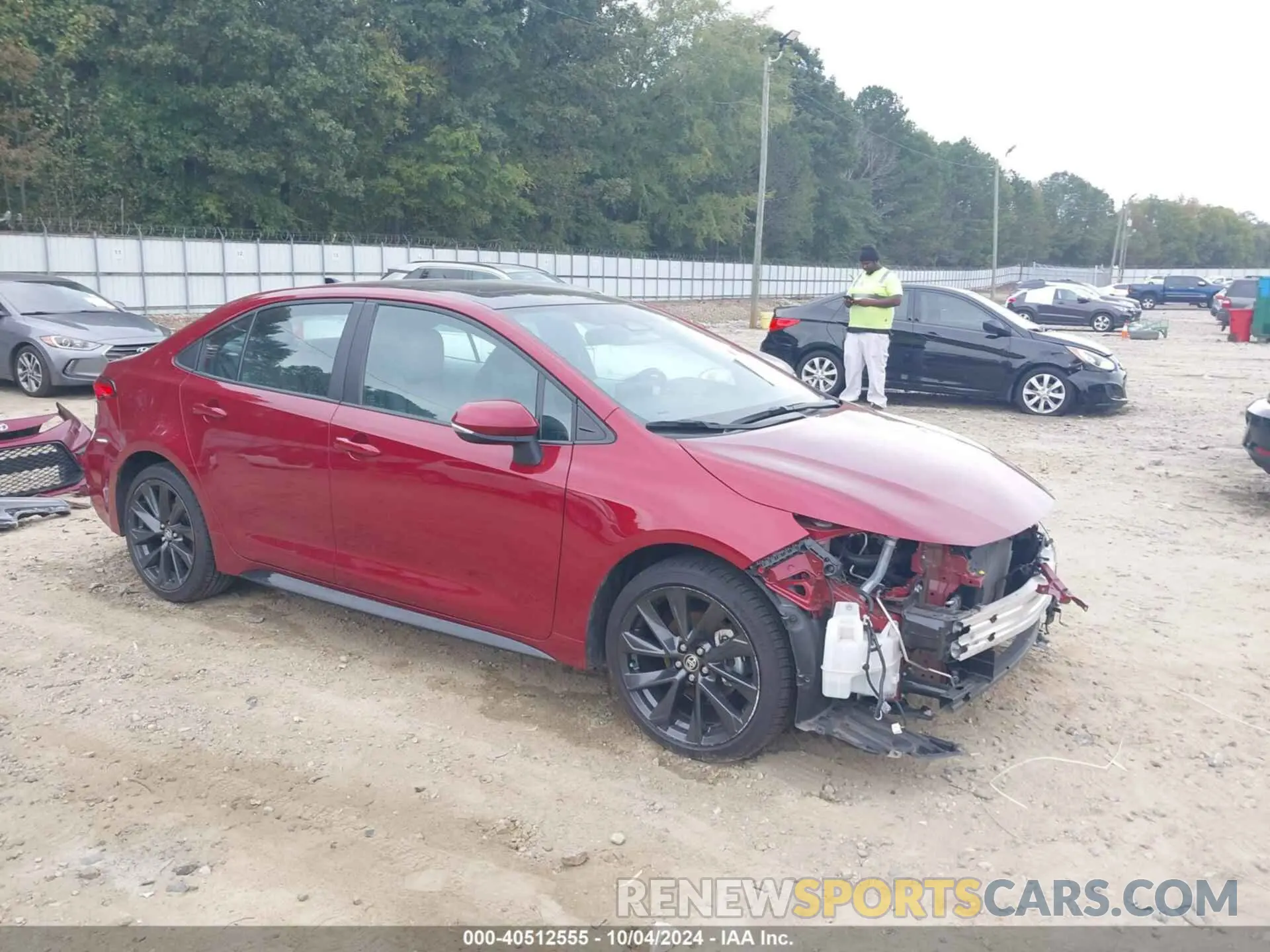1 Photograph of a damaged car 5YFP4MCE9PP150867 TOYOTA COROLLA 2023