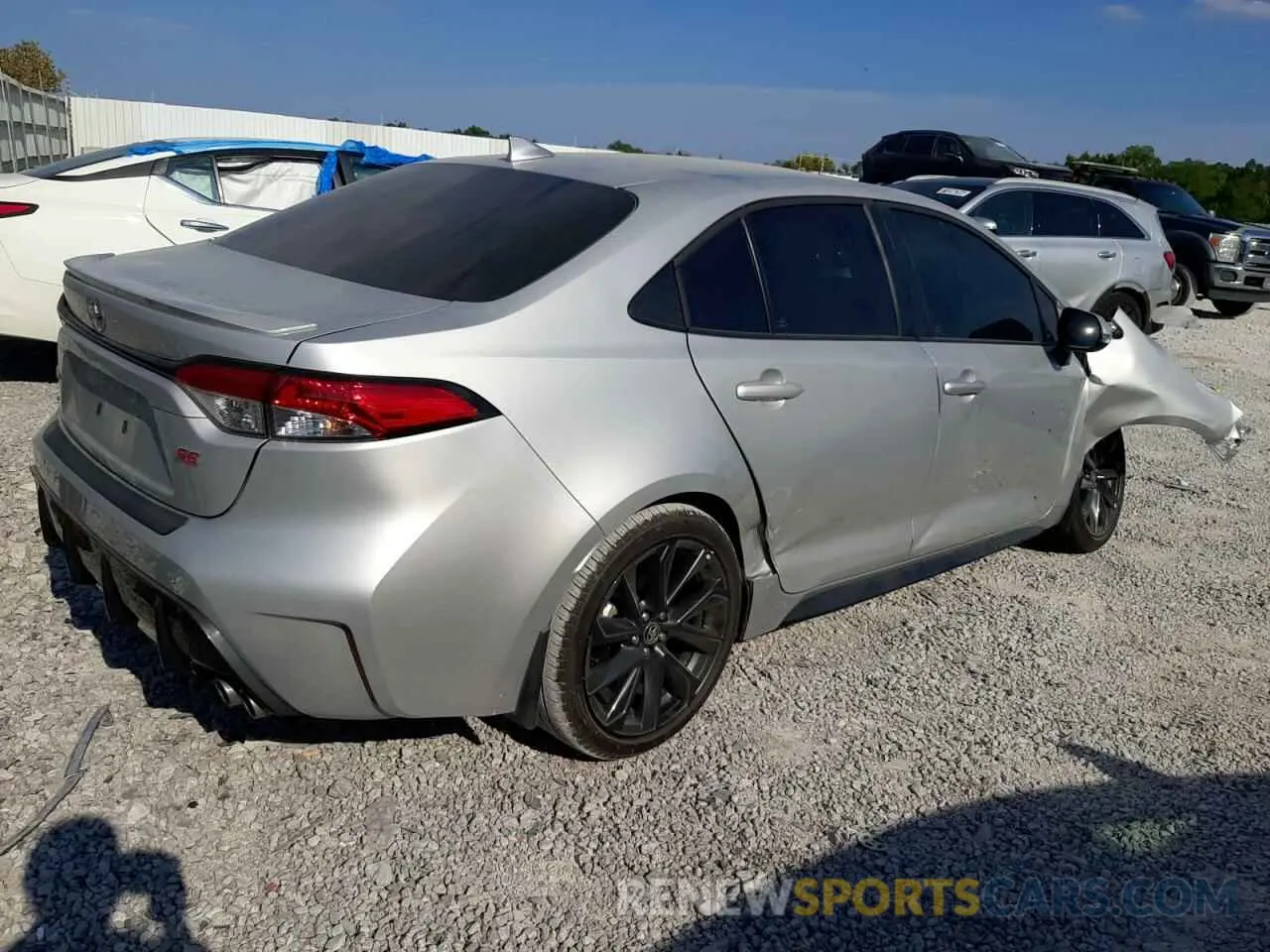 3 Photograph of a damaged car 5YFP4MCE9PP157687 TOYOTA COROLLA 2023