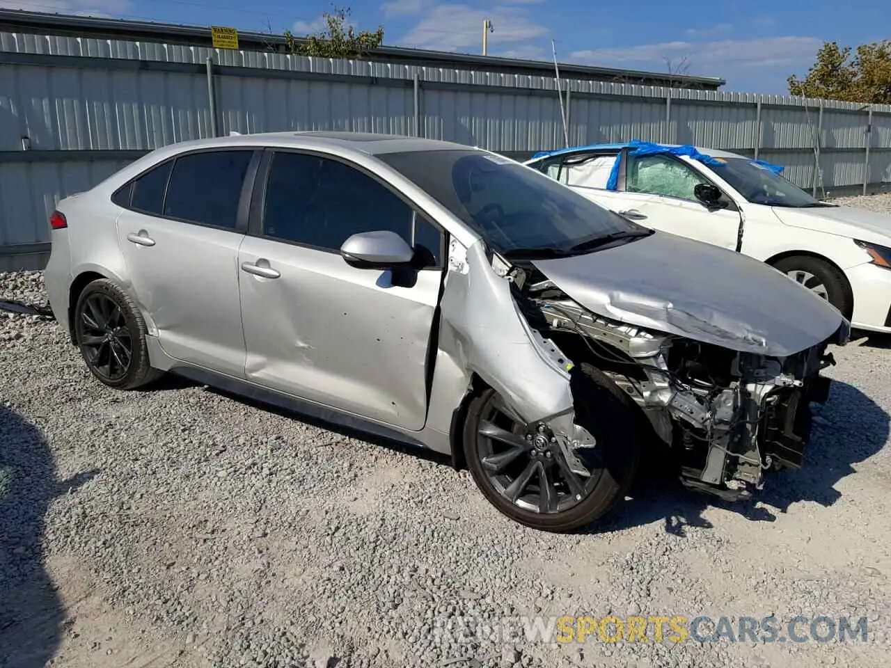 4 Photograph of a damaged car 5YFP4MCE9PP157687 TOYOTA COROLLA 2023