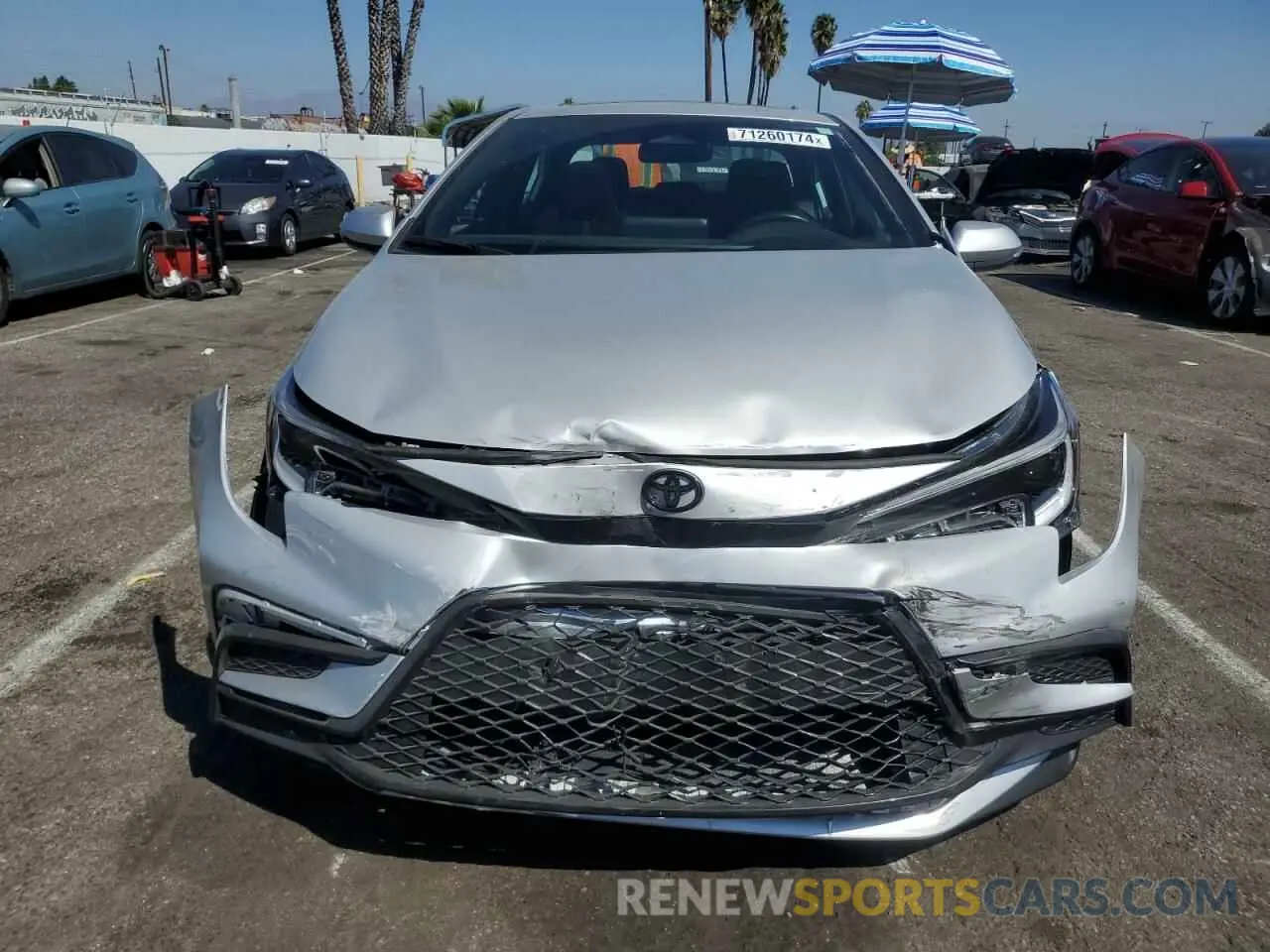 5 Photograph of a damaged car 5YFP4MCE9PP166938 TOYOTA COROLLA 2023