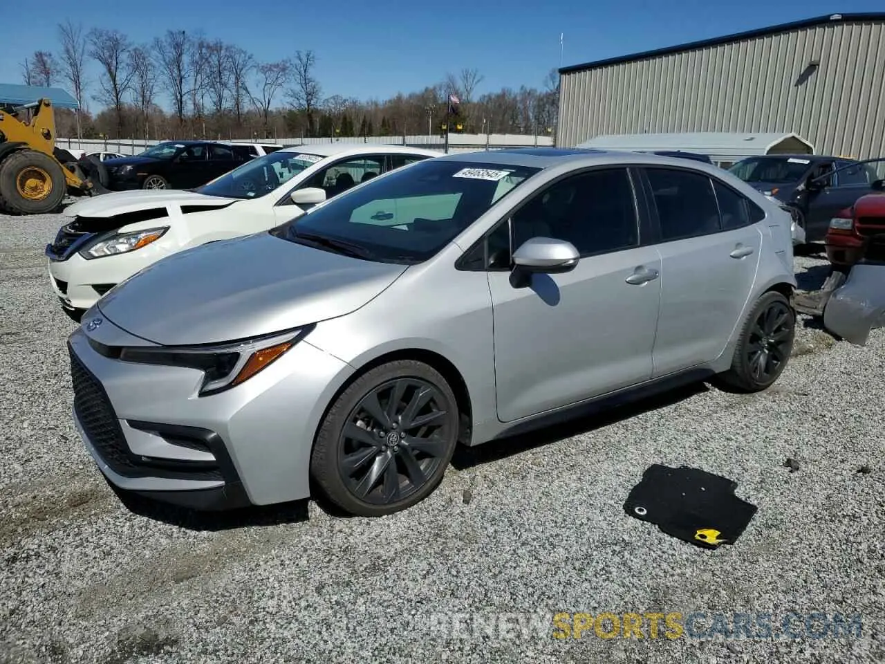 1 Photograph of a damaged car 5YFP4MCEXPP140686 TOYOTA COROLLA 2023
