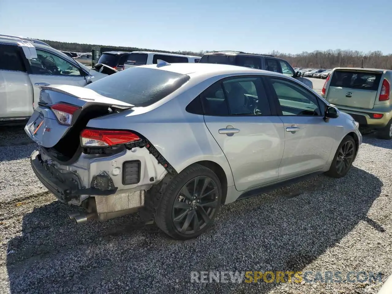 3 Photograph of a damaged car 5YFP4MCEXPP140686 TOYOTA COROLLA 2023