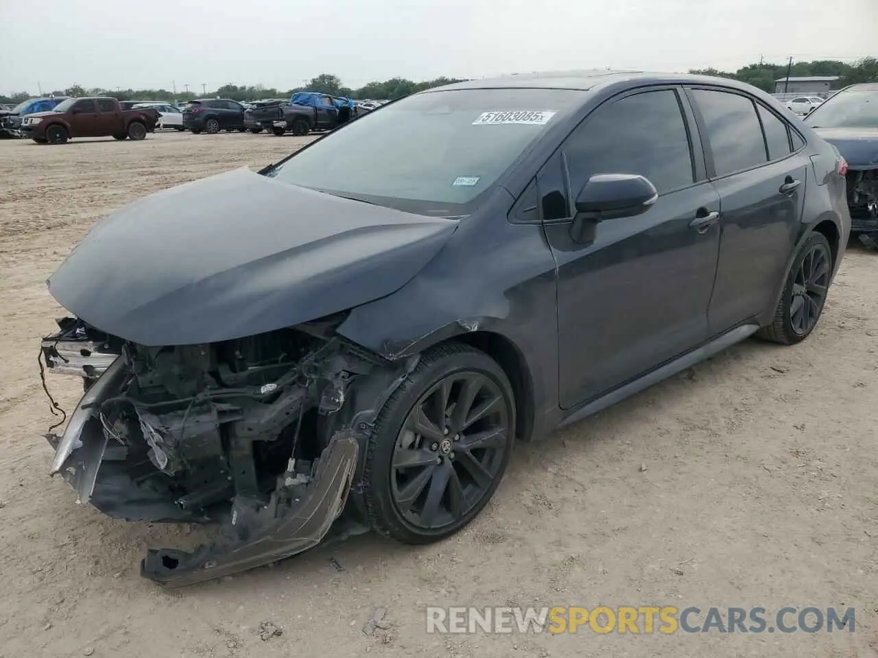 1 Photograph of a damaged car 5YFP4MCEXPP156659 TOYOTA COROLLA 2023