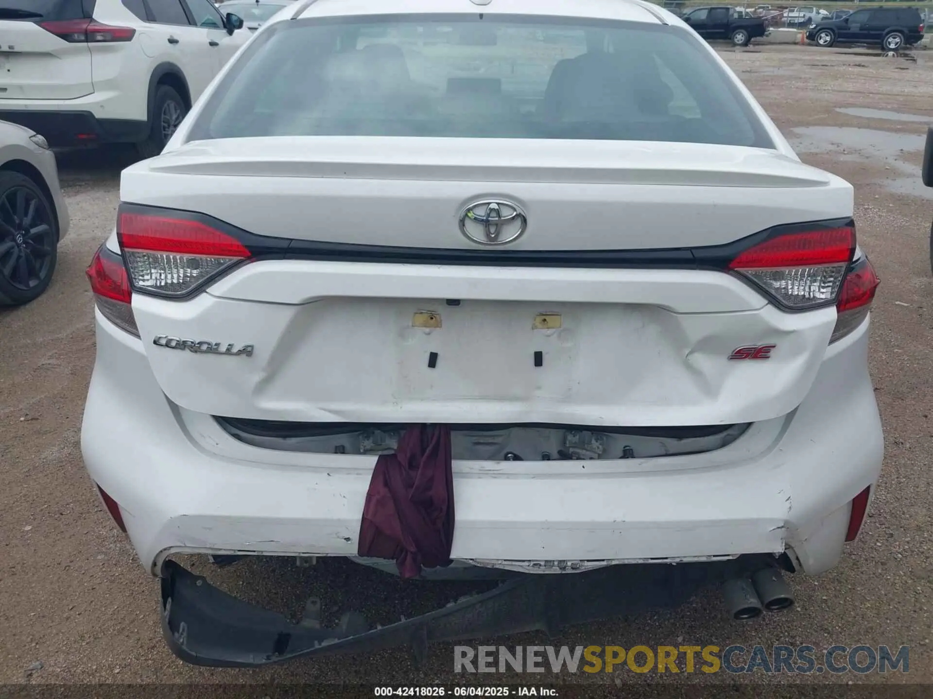 6 Photograph of a damaged car 5YFP4MCEXPP165362 TOYOTA COROLLA 2023