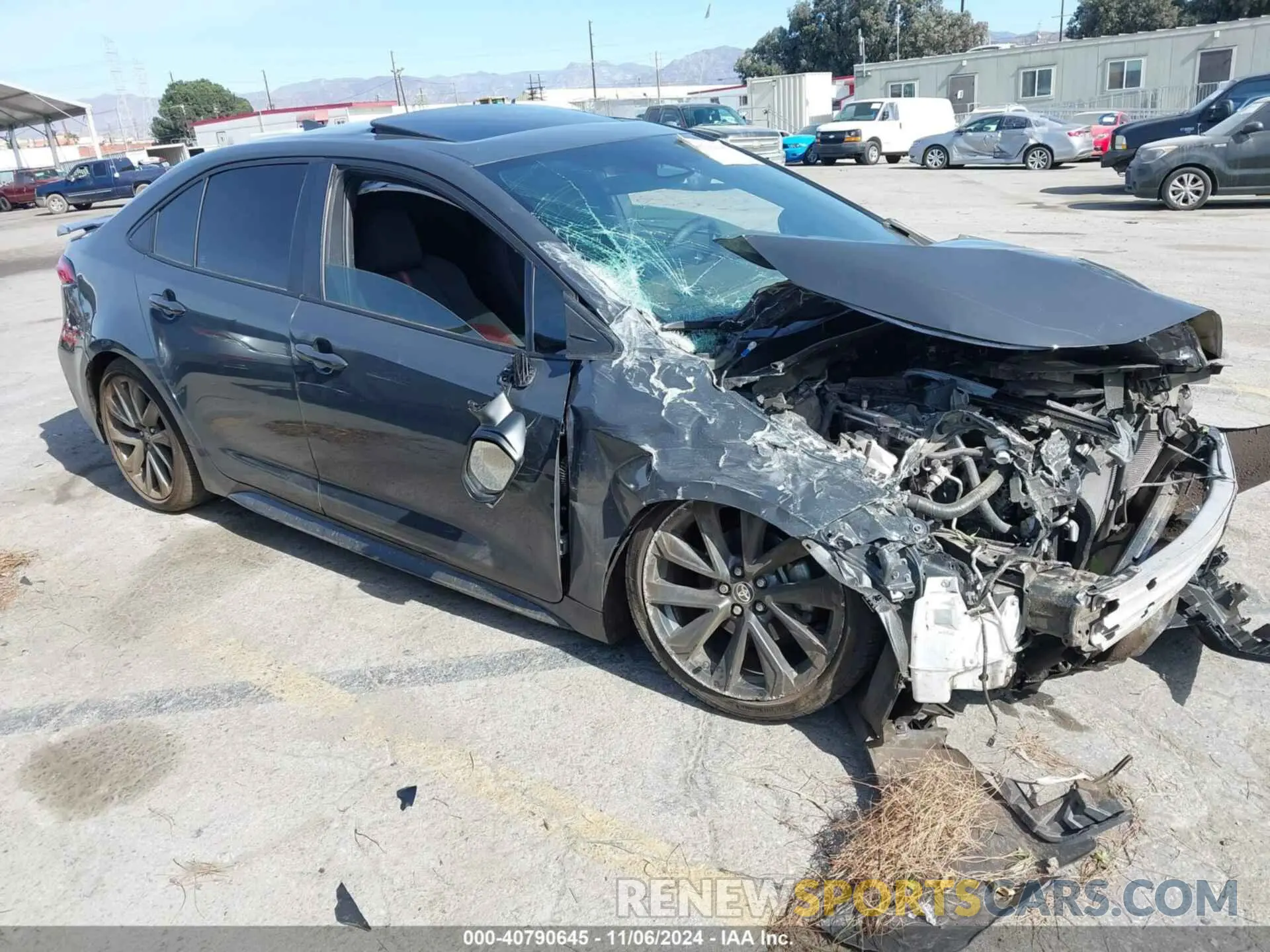 1 Photograph of a damaged car 5YFP4MCEXPP166771 TOYOTA COROLLA 2023