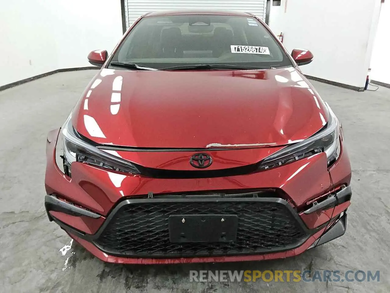 5 Photograph of a damaged car 5YFS4MCE0PP141131 TOYOTA COROLLA 2023