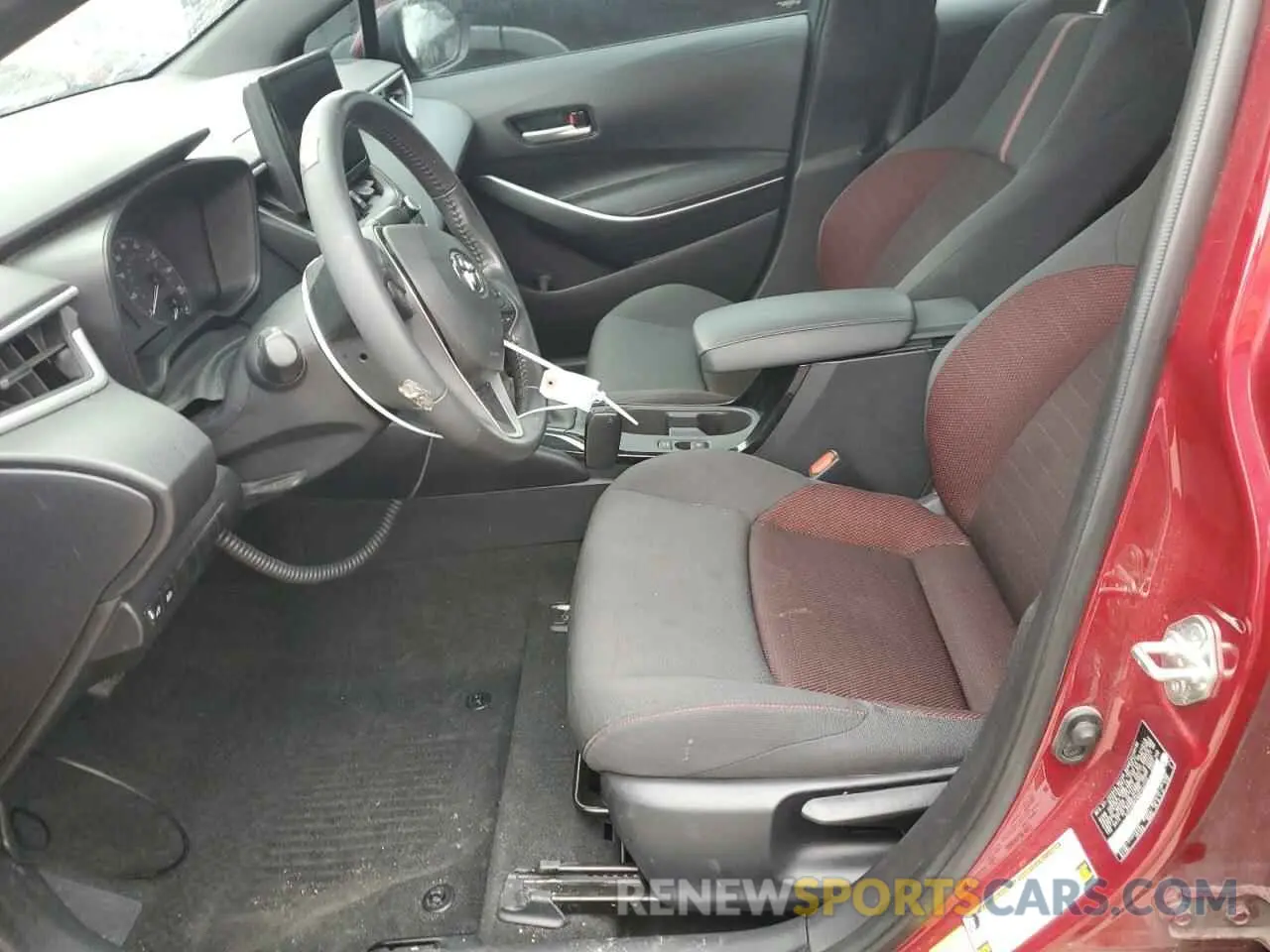 7 Photograph of a damaged car 5YFS4MCE0PP141131 TOYOTA COROLLA 2023