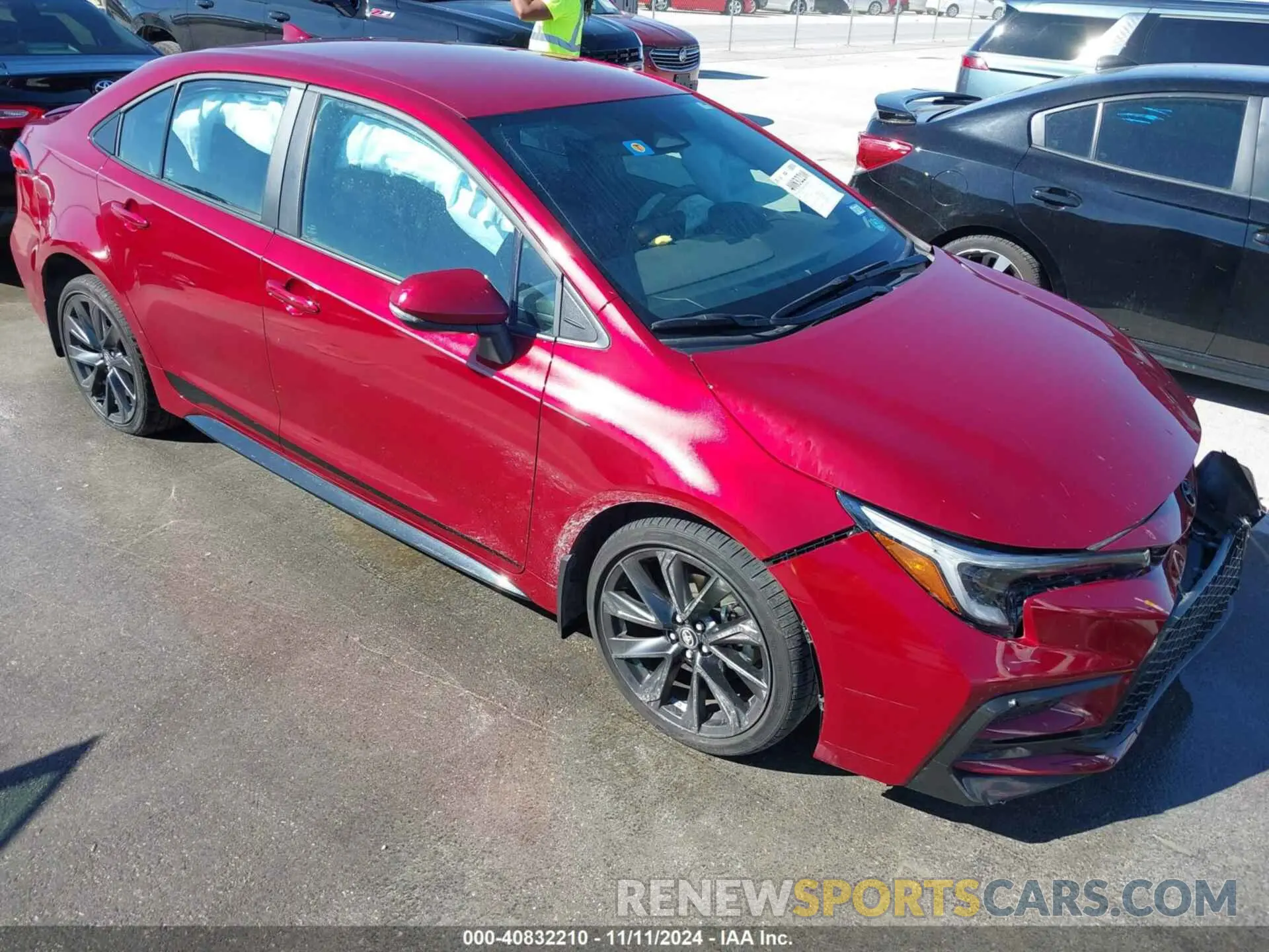 1 Photograph of a damaged car 5YFS4MCE0PP141470 TOYOTA COROLLA 2023