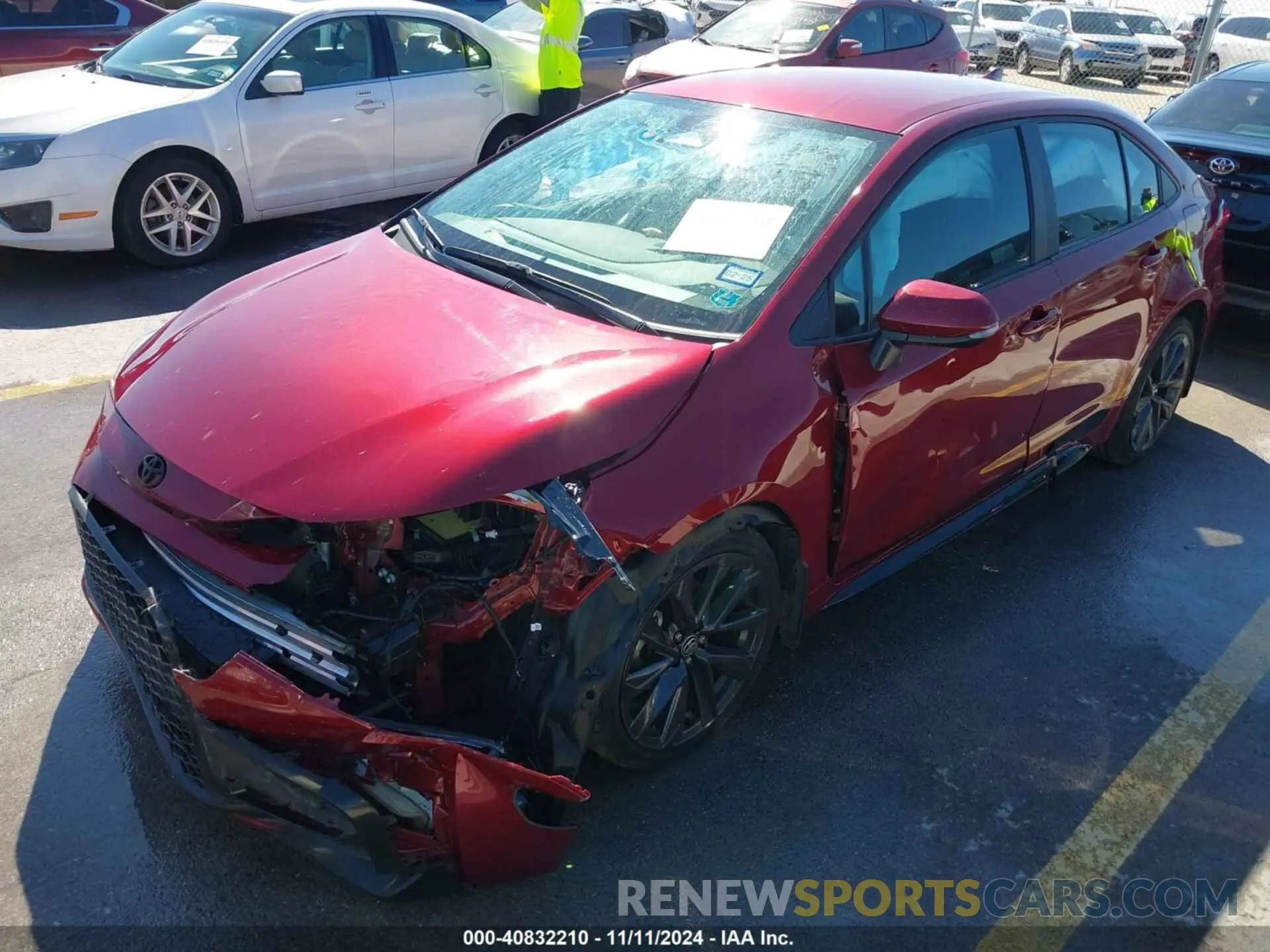 2 Photograph of a damaged car 5YFS4MCE0PP141470 TOYOTA COROLLA 2023