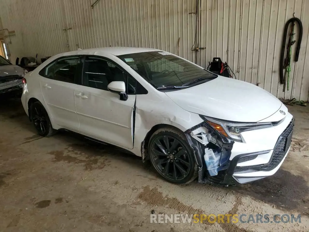 4 Photograph of a damaged car 5YFS4MCE0PP145311 TOYOTA COROLLA 2023