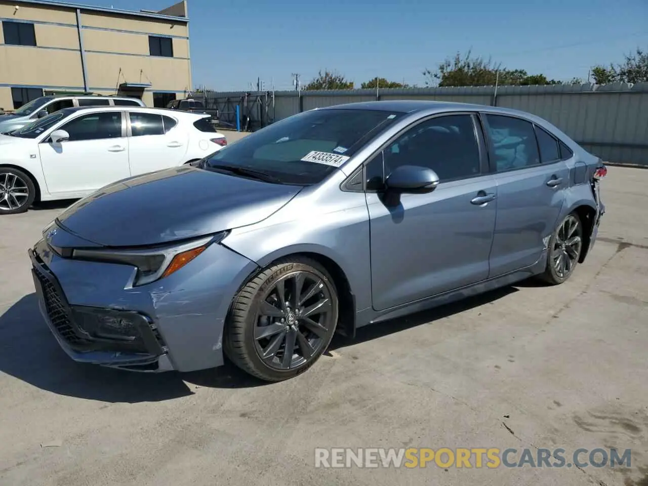 1 Photograph of a damaged car 5YFS4MCE0PP146183 TOYOTA COROLLA 2023