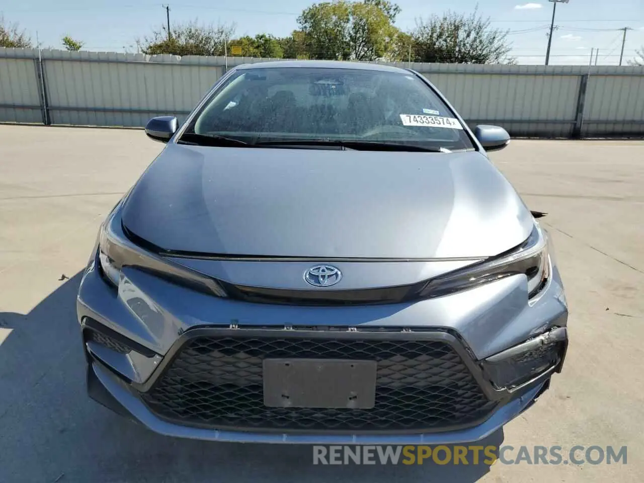 5 Photograph of a damaged car 5YFS4MCE0PP146183 TOYOTA COROLLA 2023