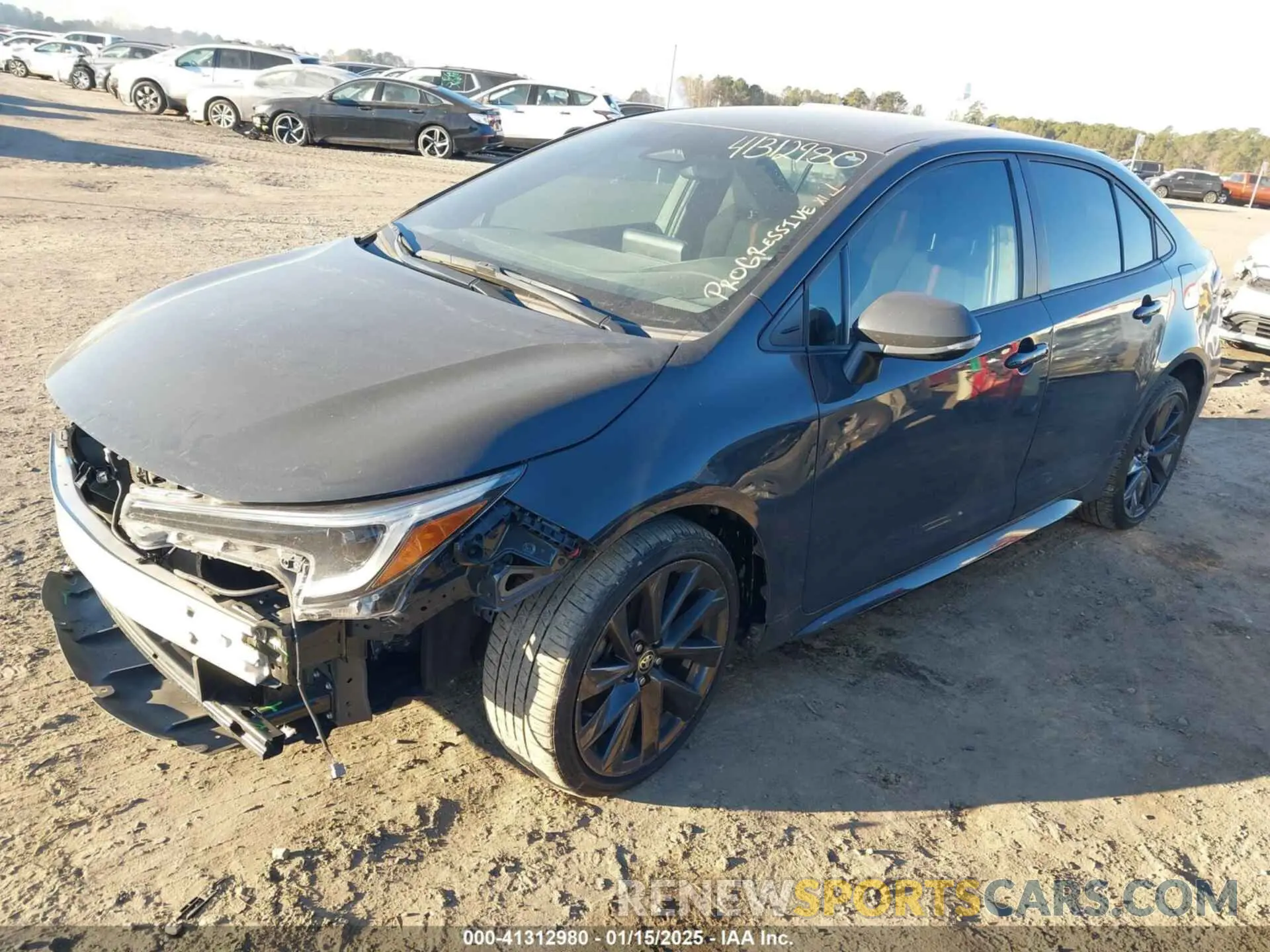 2 Photograph of a damaged car 5YFS4MCE0PP146703 TOYOTA COROLLA 2023