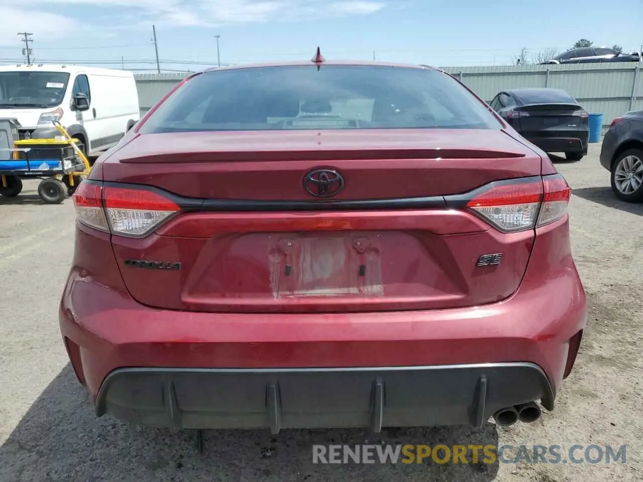 6 Photograph of a damaged car 5YFS4MCE0PP147169 TOYOTA COROLLA 2023