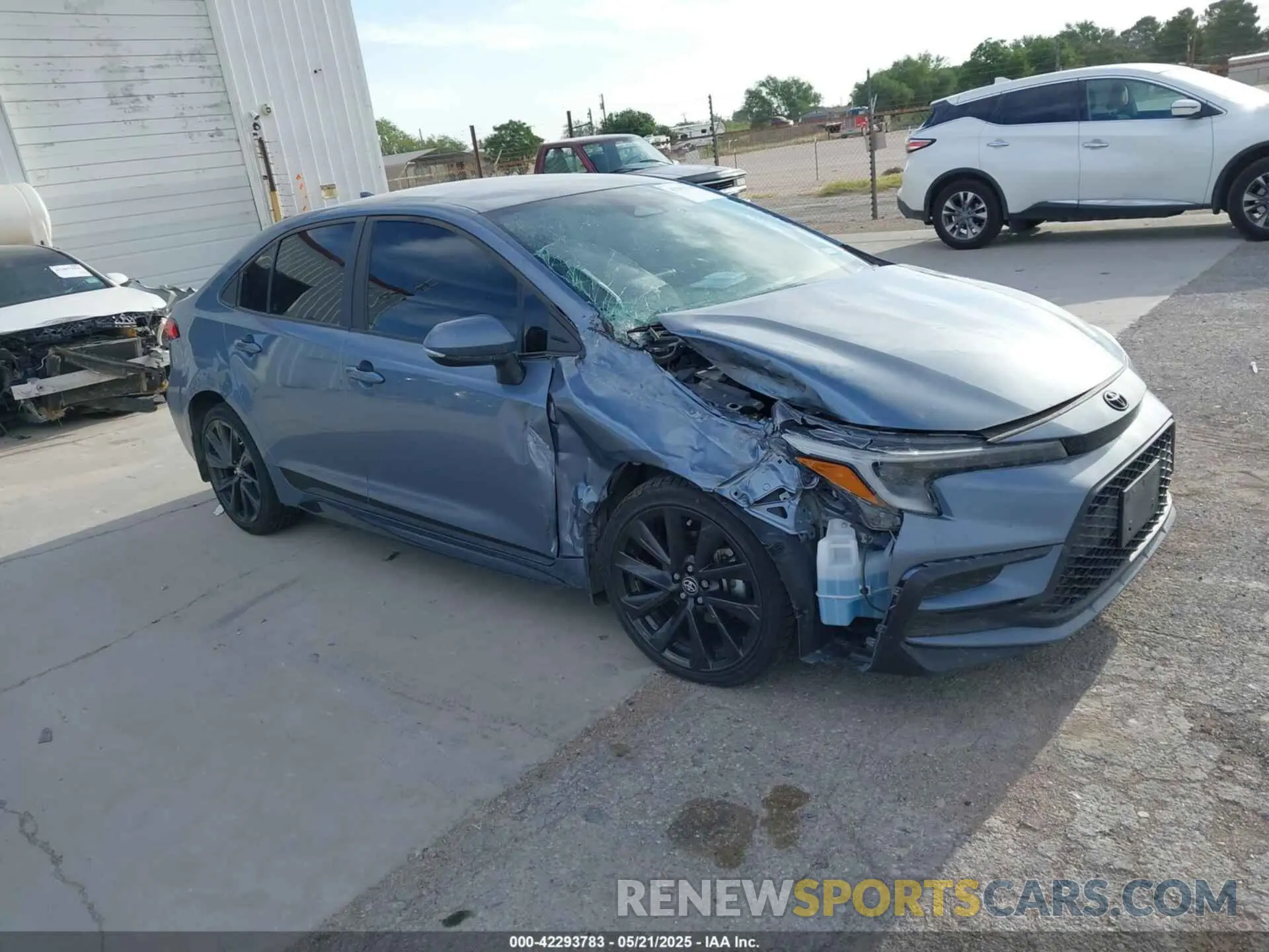 1 Photograph of a damaged car 5YFS4MCE0PP147611 TOYOTA COROLLA 2023
