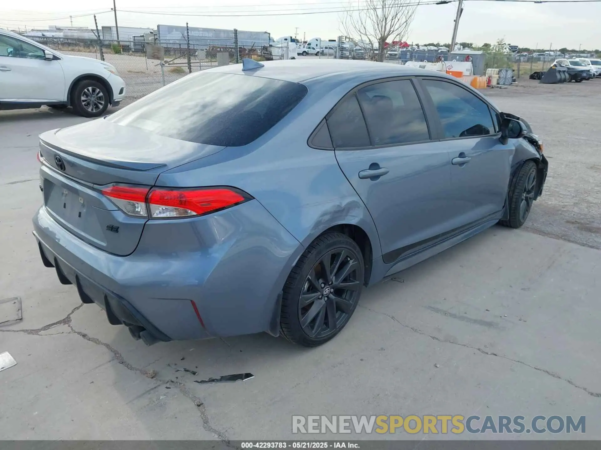 4 Photograph of a damaged car 5YFS4MCE0PP147611 TOYOTA COROLLA 2023