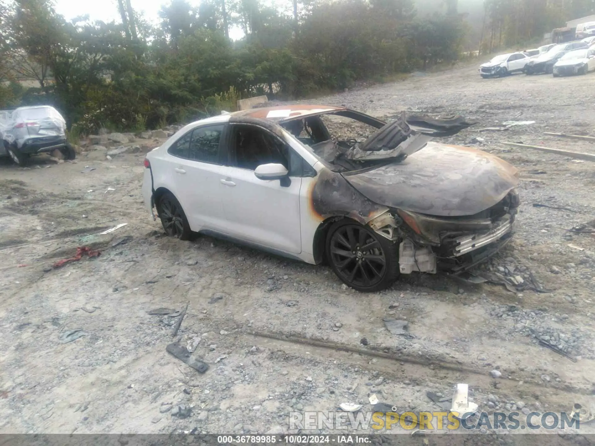 1 Photograph of a damaged car 5YFS4MCE0PP154381 TOYOTA COROLLA 2023