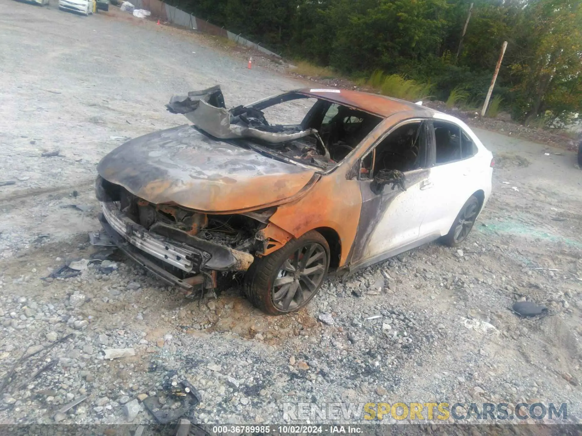 2 Photograph of a damaged car 5YFS4MCE0PP154381 TOYOTA COROLLA 2023